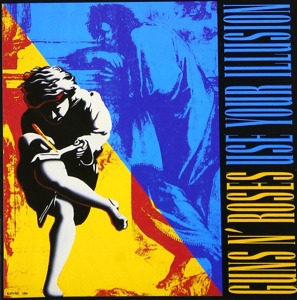 Capa do album Use Your Illusion I & II - Guns N' Roses